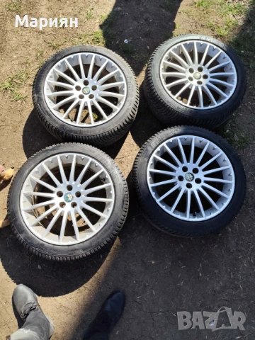 Джанти с гуми за Алфа Ромео 5*98 R17 215/45/17, снимка 5 - Гуми и джанти - 53922124