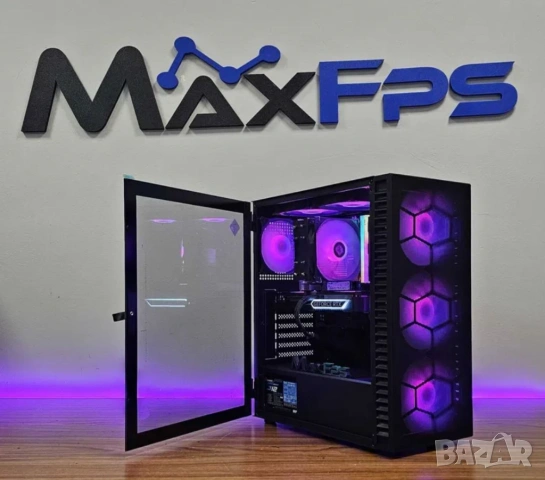 Компютър За Игри! RTX 5060, AMD Ryzen 5 5600, SSD 1ТВ, 16 RAM, снимка 3 - Геймърски - 54338468