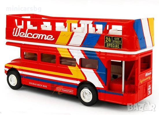 Метални тур автобуси: London Tour Bus - 1 брой!, снимка 3 - Колекции - 32175809