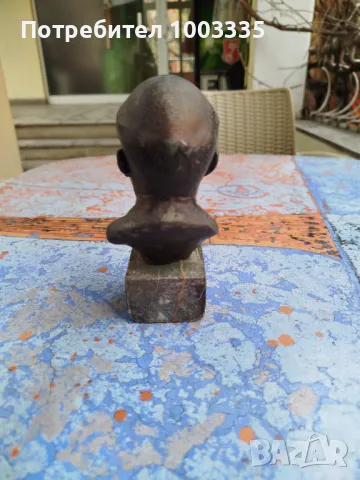 Метален бюст на Ленин , снимка 5 - Колекции - 49760138