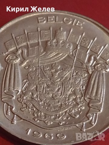 Стара монета 10 франка 1969г. Белгия перфектно състояние за КОЛЕКЦИОНЕРИ 31521, снимка 3 - Нумизматика и бонистика - 44305065