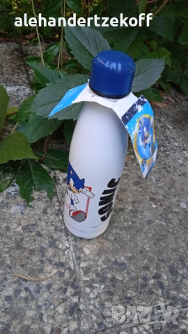 Бутилка за вода Fizz Creations Games: Sonic the Hedgehog - Sonic