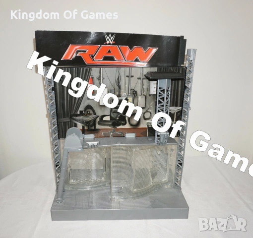 Рядка Кеч Сцена WWE ELECTRONIC ULTIMATE ENTRANCE STAGE PLAYSET MATTEL RAW AND SMACKDOWN, снимка 11 - Колекции - 54275437