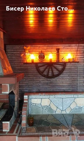 Рафт-лампа от автентични реставрирани колела на каруци!, снимка 17 - Декорация за дома - 22940045