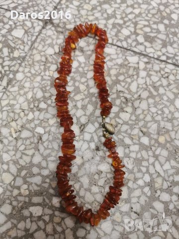 Кехлибарена огърлица , снимка 4 - Антикварни и старинни предмети - 29934253