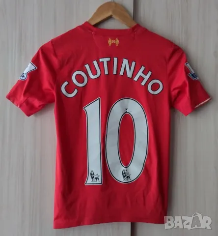Liverpool / #10 Coutinho - New Balance - детска футболна тениска на Ливърпул, снимка 1