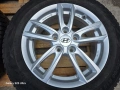 Лети джанти 16ки 5х114.3 Hyundai + зимни гуми 205/60/16 Kumho, снимка 6