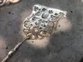 стара сребърна щипка за сервиране, снимка 10