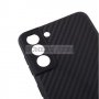 Samsung Galaxy S21+ 5G - Силиконов Гръб със Защита за Камерата - Карбон Слим - Черен, снимка 2