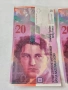 Банкнота 20 швейцарски франка – Артур Онегер 1994 г, снимка 2