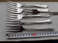 Комплект луксозни маркови посребрени вилици Guy Degrenne, снимка 5