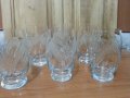 Кристални чаши Рамона за вода уиски вино ракия шампанско коняк, снимка 1 - Антикварни и старинни предмети - 35529420