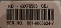 Телевизори Sony bravia 43 inch на части., снимка 13