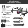 Drone F190 черен модел с LED, 4k камера, Wifi свързаност, сензор за гравитация, 360° ротация , снимка 7