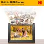 Нова Дигитална фоторамка KODAK с WiFi и 10,1-инчов HD IPS сензорен екран
, снимка 4