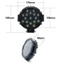 OFF ROAD кръгъл LED фар 17 диода 51W, снимка 2