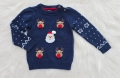 Детски Коледен пуловер 12-18 месеца , снимка 1