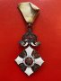 Царски орден за гражданска заслуга 5 степен с корона, снимка 3