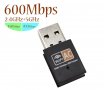Мини USB Wifi адаптер 600Mbps с AC стандарт 2.4GHz-5GHz 802.11a/b/g/n/ac, снимка 3