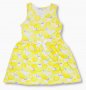 Нова детска лятна рокля Лимони, снимка 1 - Детски рокли и поли - 31746246