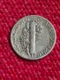 Сребърна монета дайм one dime 1936, снимка 2