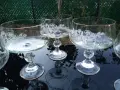 5 кристални чаши за шампанско - СИП, снимка 2