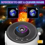 Galaxy проектор 13 филмови диска,4К HD изображение звезден проектор,360° въртящ се планетариум, снимка 4