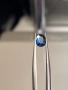 Естествен синьо-зелен сапфир – 0.85 ct  Овал  Отличен търговски клас, снимка 3