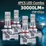 LED Крушки H7, H4, H1, HB3, HB4 - 15000LM, 110W, снимка 1