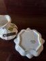 Пепелник, ваза и каничка от порцелан, снимка 2
