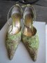 Дамски обувки на ток български 38 номер марка Шпиц, снимка 3