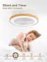 Нископрофилен таванен вентилатор Wellspeed с LED и дистанционно, снимка 5