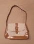 Нова бежова чанта за рамо дамска среден размер, снимка 2