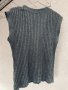  Модерна сива жилетка-потник-елек AJC,рипс, снимка 3