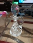 Винтидж кристална бутилка, снимка 6
