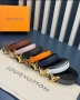 Колани louis vuitton от естествена кожа в кутия 2см., снимка 1