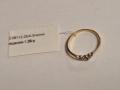 Златен пръстен 1,26гр, снимка 3