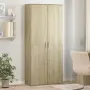 vidaXL Висок шкаф, сонома дъб, 80x35x180 см, инженерно дърво, снимка 2