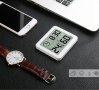 Хигрометър и термометър стаята с часовник и голям LCD екран дигитален за измерване на температура вл, снимка 6