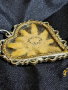 Винтидж медальон с алпийски еделвайс, снимка 2