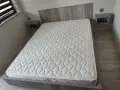 Голямо легло тип Приста (144/190) в цвят Дъб Сонома + Двулицев матрак НАНИ (Без следи от употреба), снимка 3