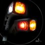 1 бр. ЛЕД LED ЛЕД рогчета габарити токоси 12-24V , BK118RYW , снимка 3