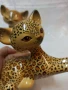 2 уникално красиви порцеланови фигури на Goebel- Kitti de luxe -Leopard в отличен колекционерски вид, снимка 11