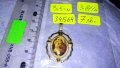 ЗЛАТИСТ АЖУРЕН КАТОЛИЧЕСКИ РЕЛИГИОЗЕН МЕДАЛЬОН - ИКОНКА 34564, снимка 5