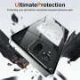Asus ROG Phone 9 / 9 Pro 5G Удароустойчив Калъф с Метална Рамка и Скрийн Протектор – Черен / Сребрис, снимка 4
