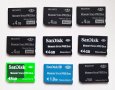 Memory Stick Pro Duo карти памет, снимка 1 - Аксесоари - 37580016