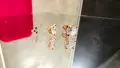 CARTIER C de Cartier Rose Gold Stud Diamond Дамски Обеци, снимка 7