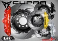 CUPRA надписи за капаци на спирачни апарати стикери лепенки фолио, снимка 1