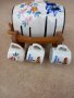 Декоративно немско порцеланово буренце със шест чаши, снимка 5