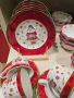 коледен сервиз чинии и чаши , снимка 1